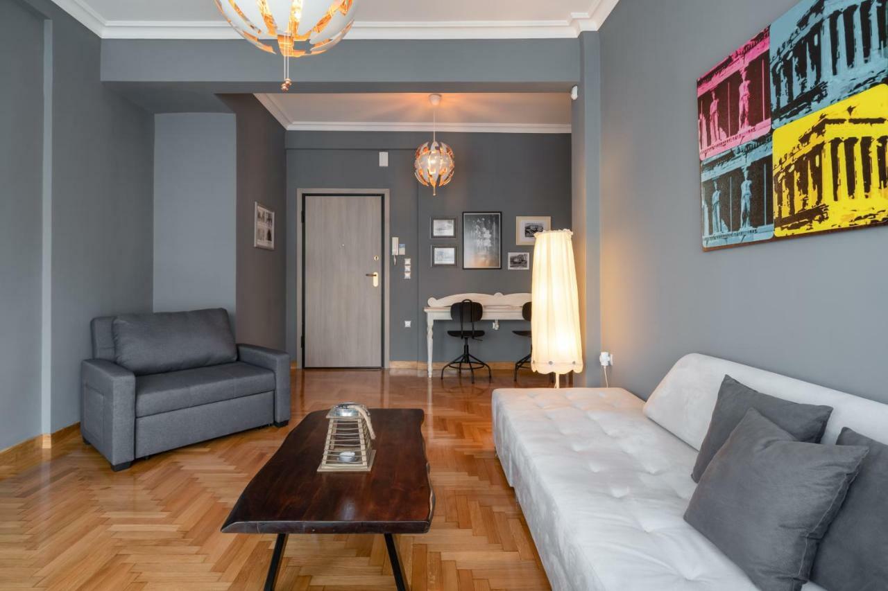 Modern & Stylish Apt At The Heart Of Athens Apartment ภายนอก รูปภาพ
